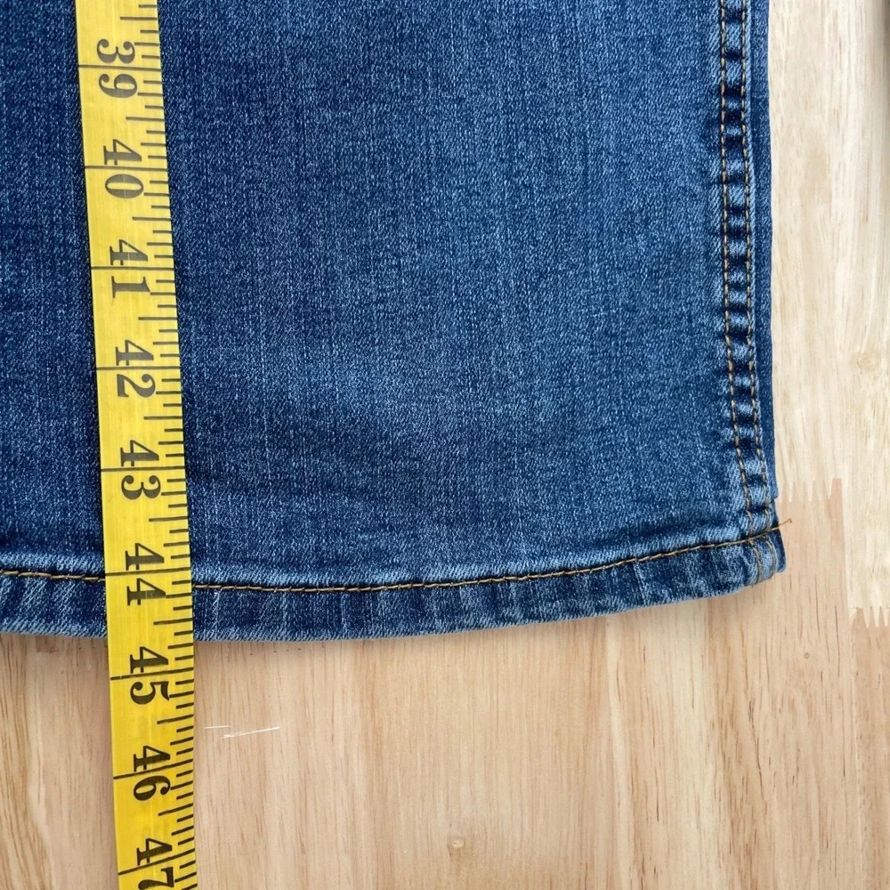Levis 559 Relaxed Straight Jeans Mens 44x32 Medium Wash‎ Blue Denim Pants